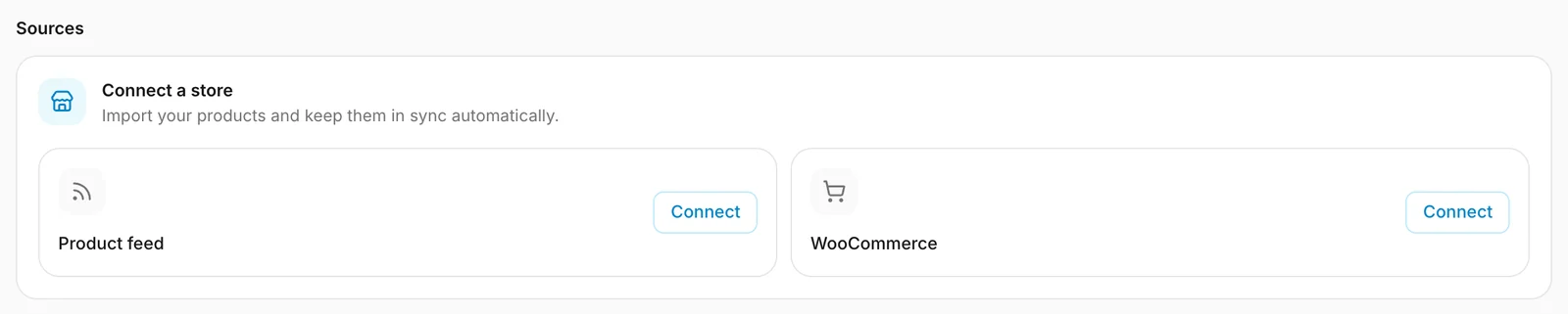 The two ways to connect an online shop