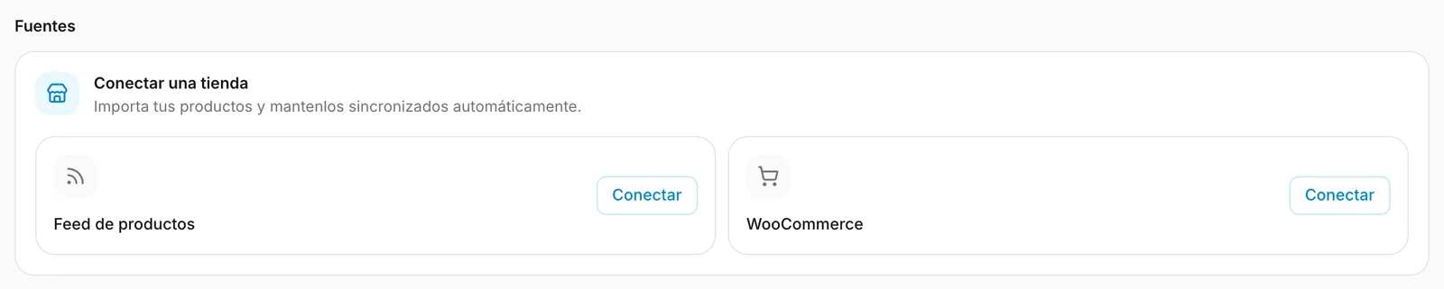 Las dos formas de conectar una tienda online
