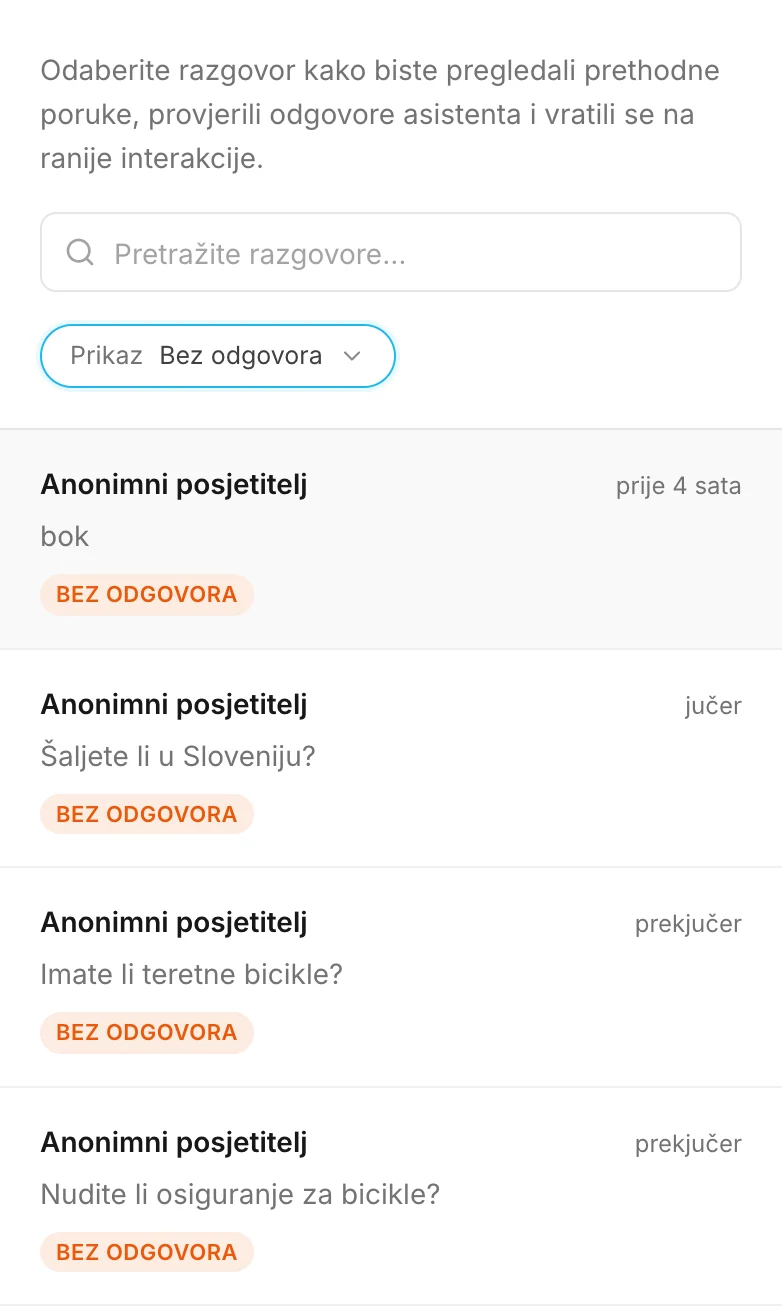 Filtar Bez odgovora: pozdravi i pitanja na koja asistent nije znao odgovoriti