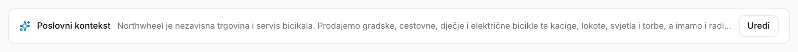 Traka poslovnog konteksta